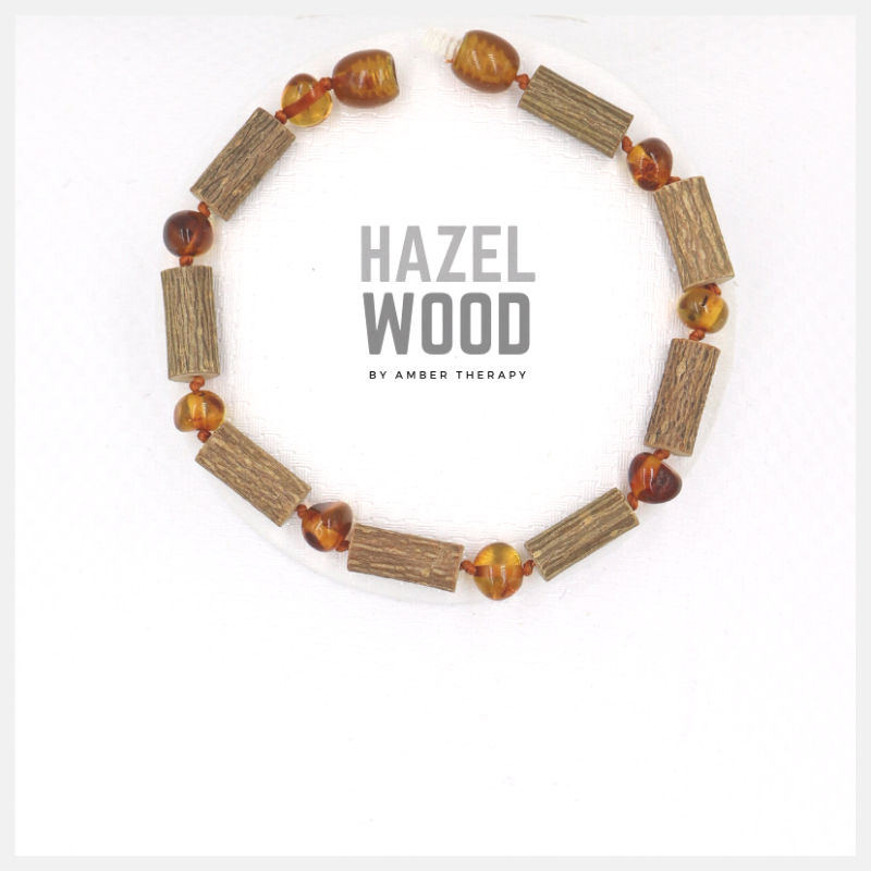 Adult Toffee Amber & Hazelwood Bracelet