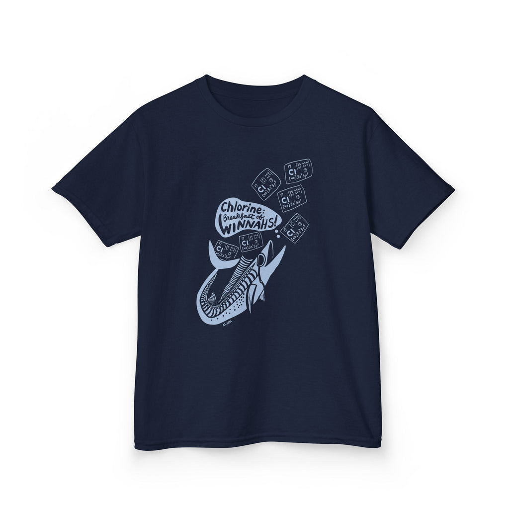 Keiki Swimmer T-Shirt - Chlorine: Breakfast of Winnahs!