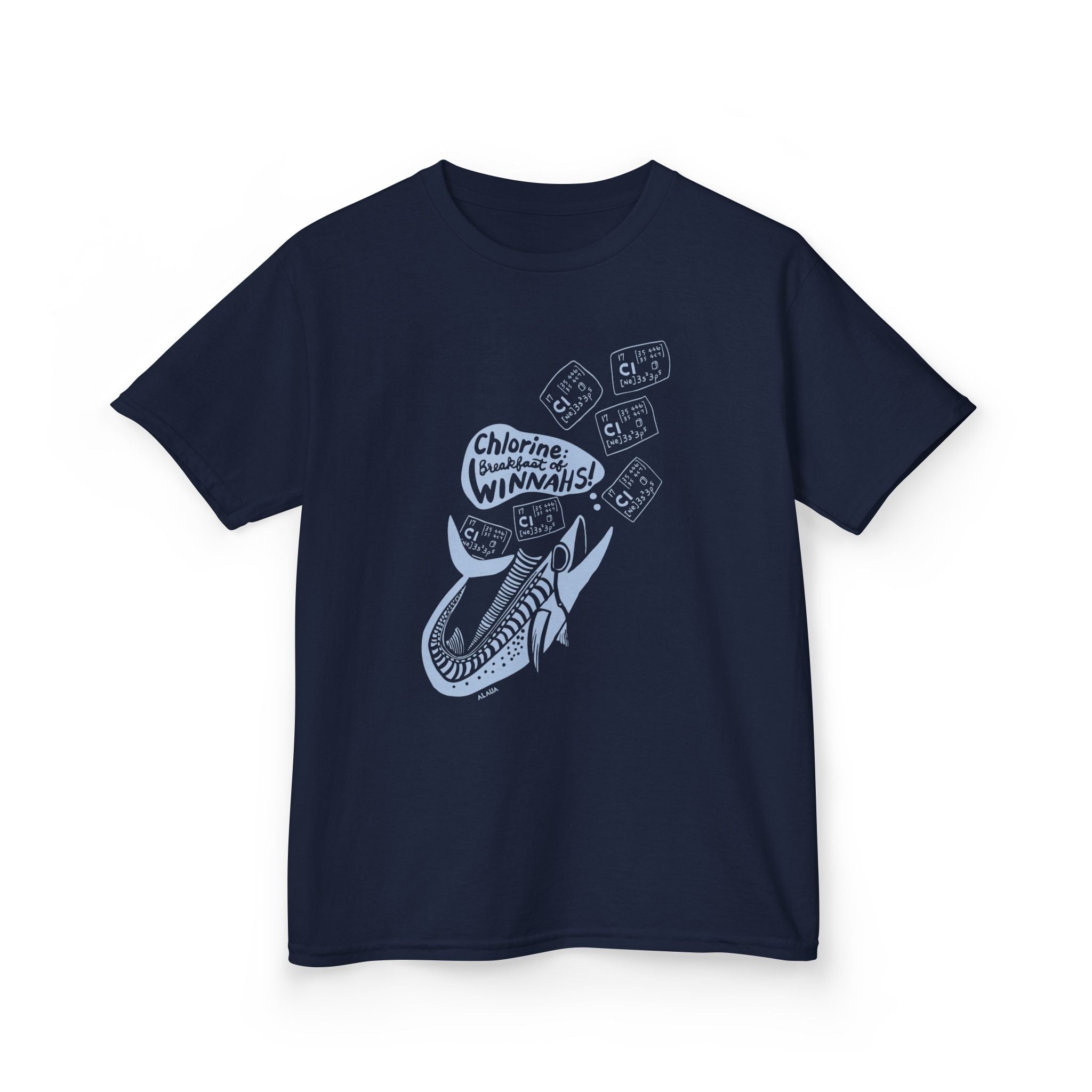 Keiki Swimmer T-Shirt - Chlorine: Breakfast of Winnahs!