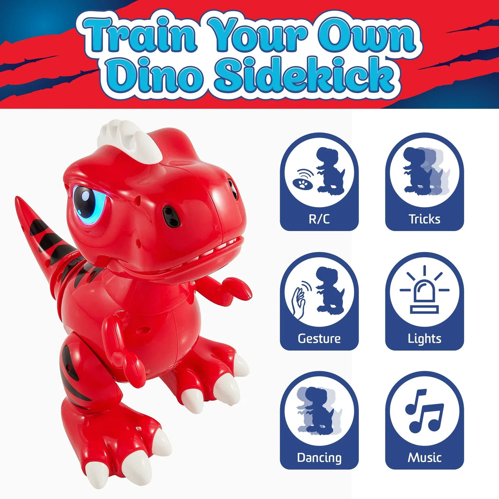 USA Toyz Robot Pets T-Rex Dinosaur Toy - Red