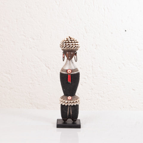 Beaded Namji Doll 38 Black