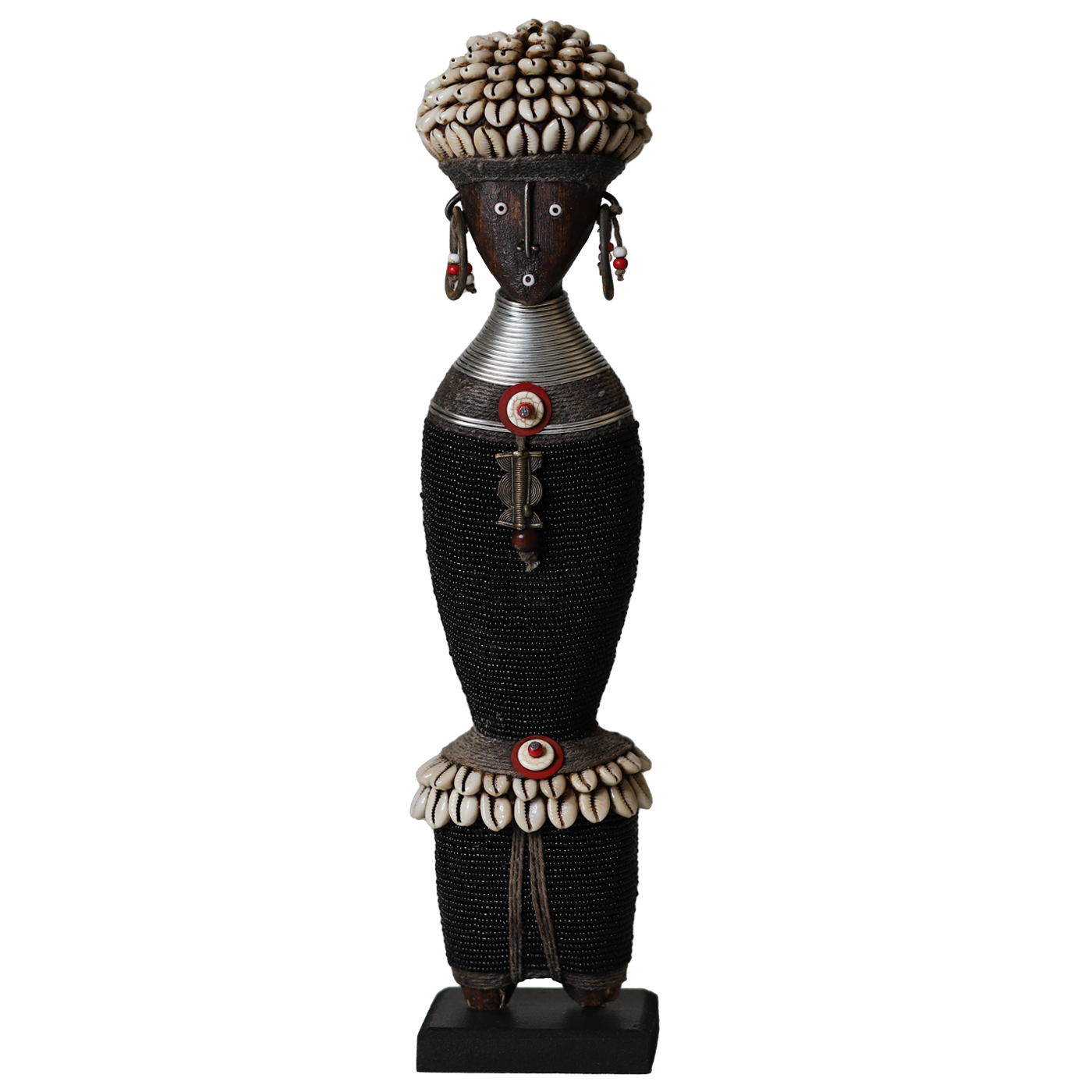Beaded Namji Doll 38 Black