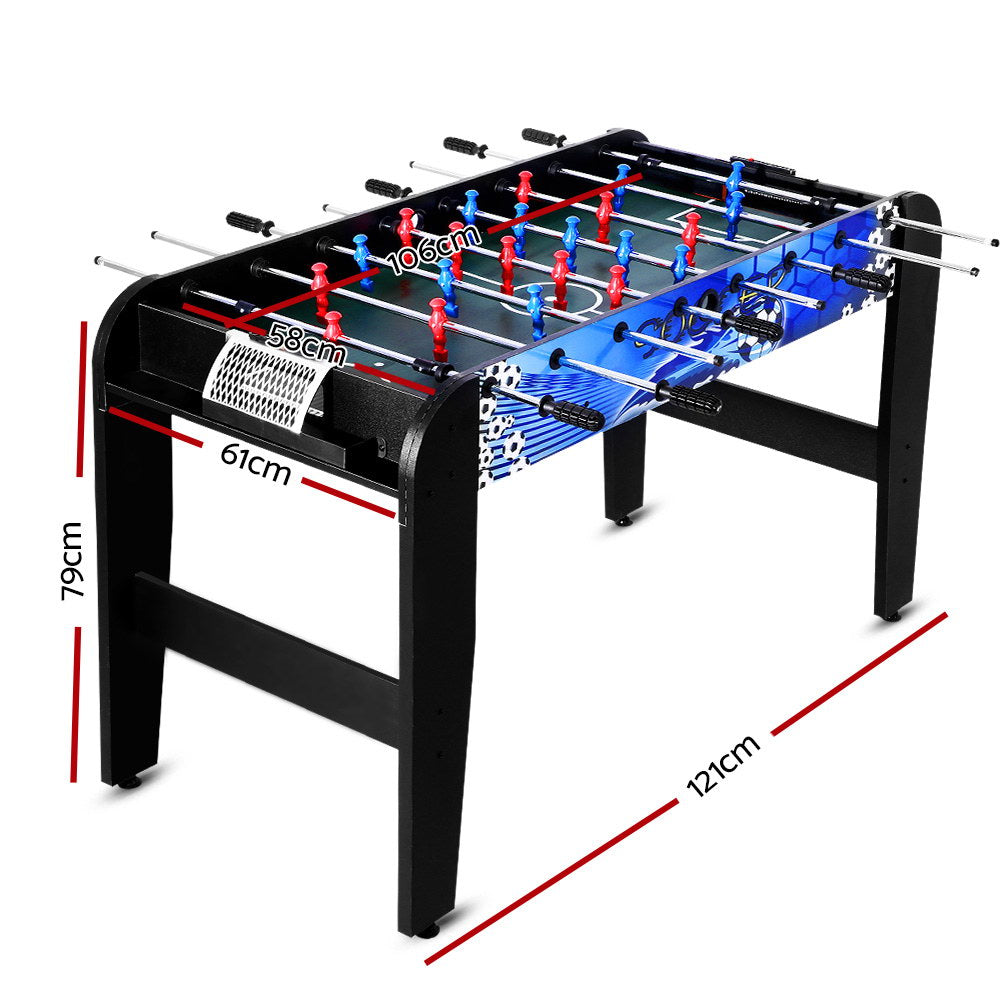 NNEDSZ 4FT Soccer Table Foosball Football Game Home Party Pub Size Kids Adult Toy Gift