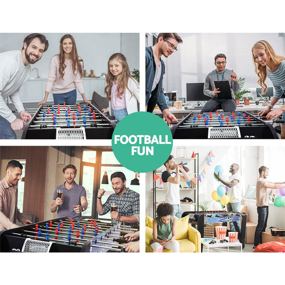 NNEDSZ 4FT Soccer Table Foosball Football Game Home Party Pub Size Kids Adult Toy Gift
