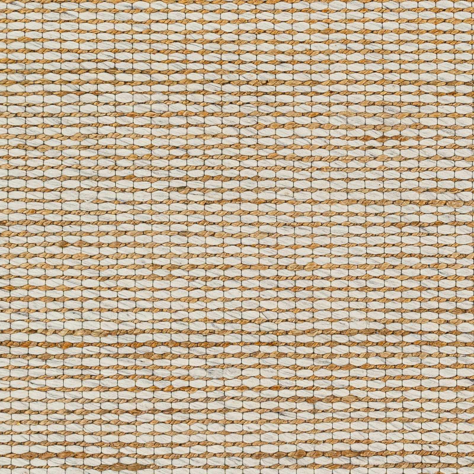Sample Riki Cream Jute-Wool Blend Rug