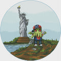 Cthulhu in America - PDF Cross Stitch Pattern