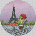 Cthulhu in Paris - PDF Cross Stitch Pattern